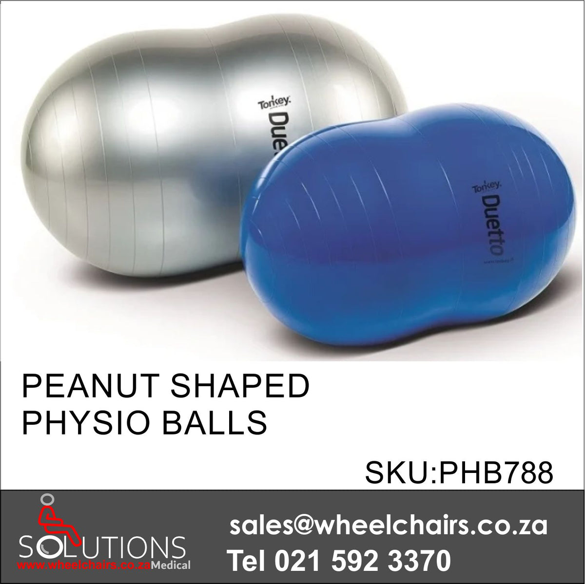 PHYSIO BALL PEANUT SHAPED TONKI
