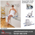 Swivel Bath Chair with Lock – Safe &amp; Comfortable Bath Transfer Aid