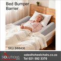 Bed Bumper Barrier – Grey