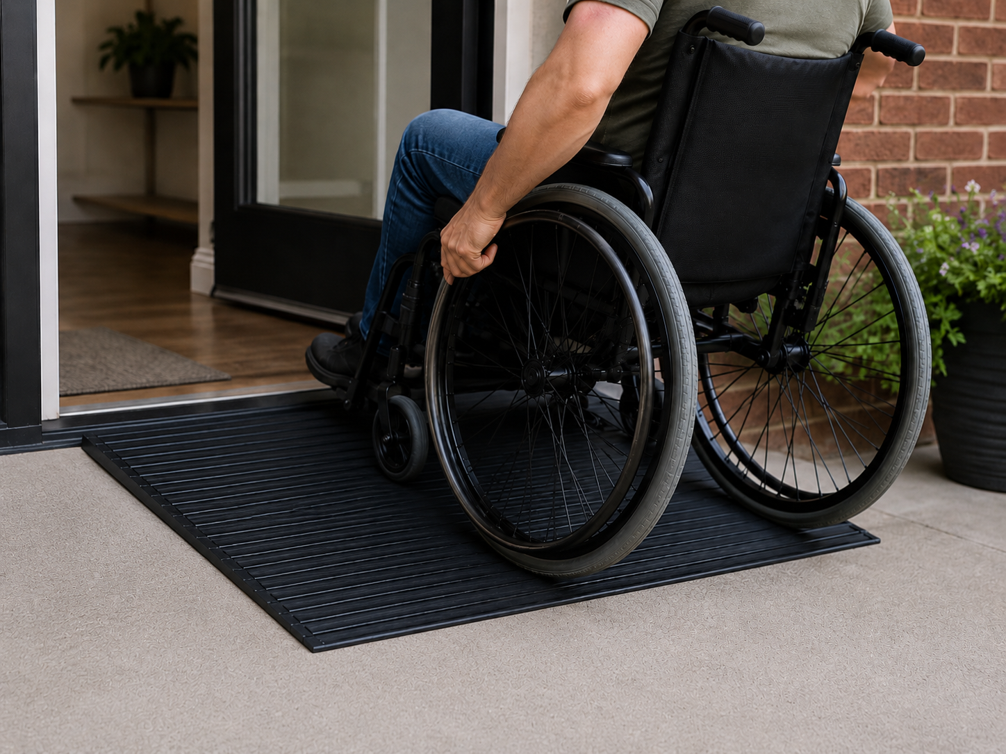RAMP THRESHOLD TYPE RUBBER