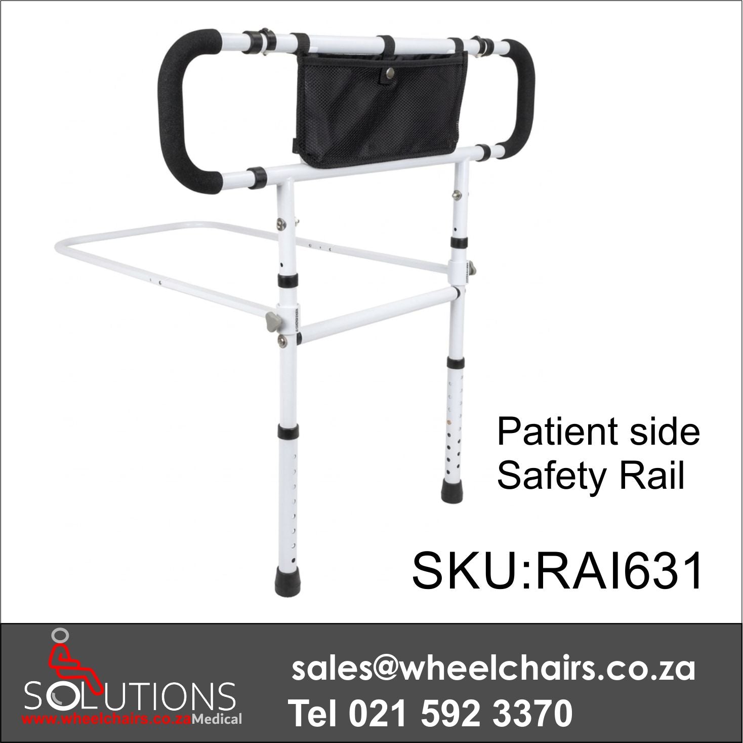 RAIL PATIENT SAFETY BED