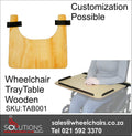 Wooden Wheelchair Tray Table