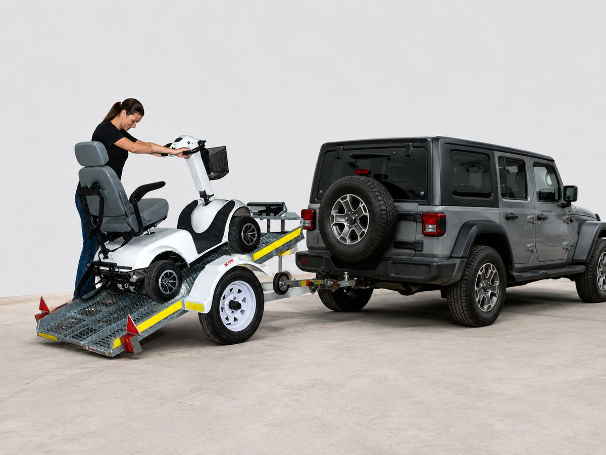 Xtrack Mini Tilt Mobility Scooter Trailer