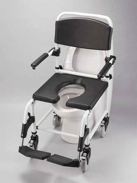 Commode Shower type Large wheels