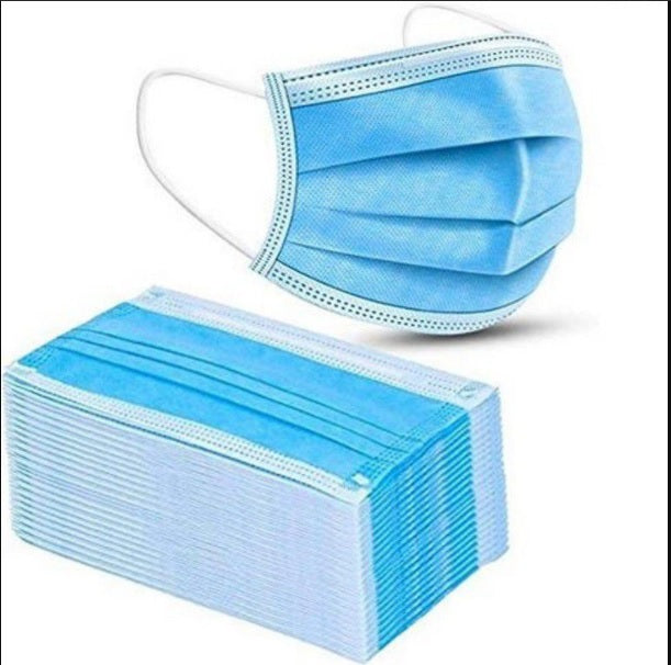 Face Mask 3 Ply Dispoable