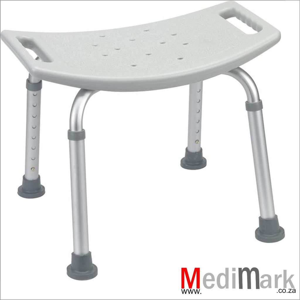 BATH BENCH HEIGHT ADJUSTABLE - NO BACK