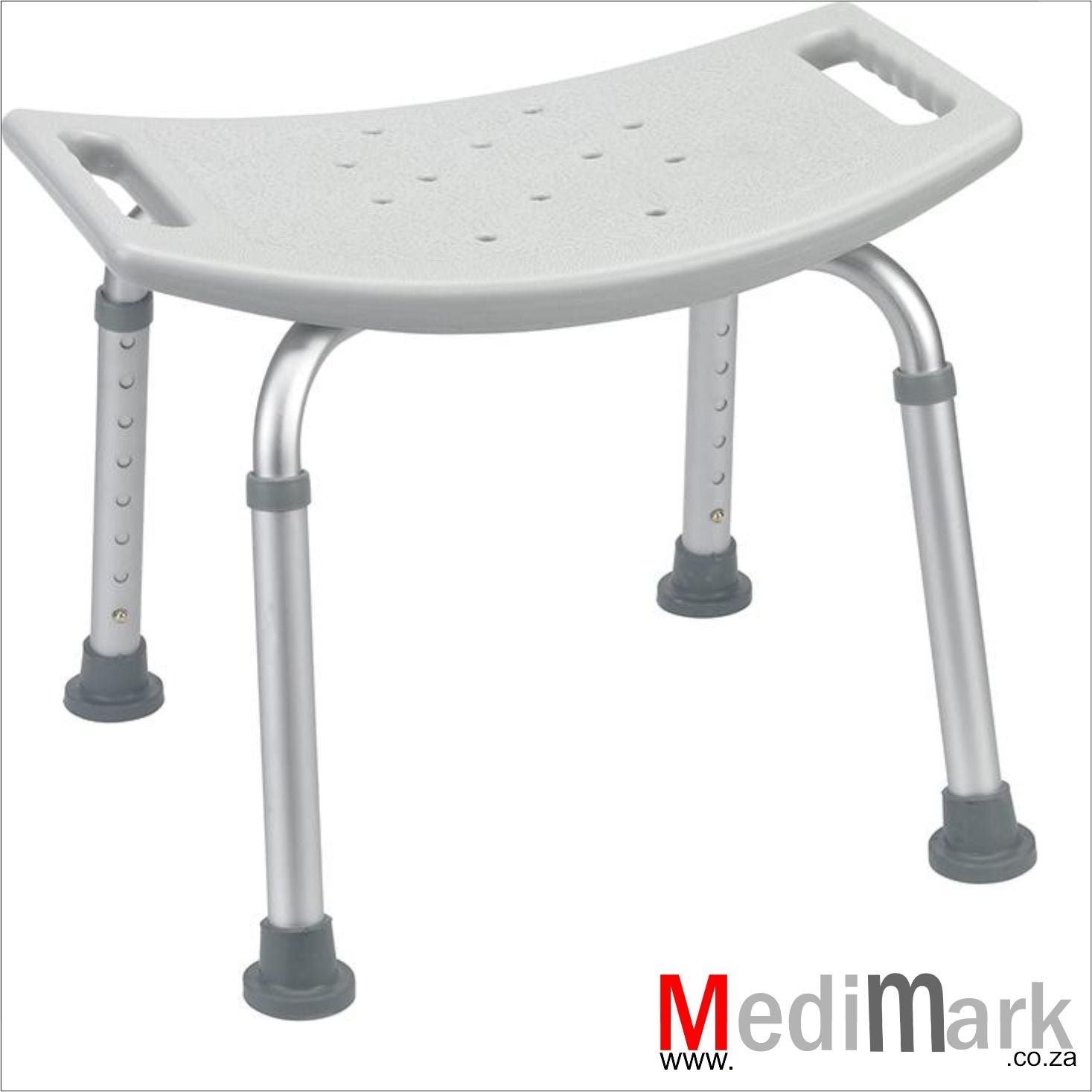 BATH BENCH HEIGHT ADJUSTABLE - NO BACK