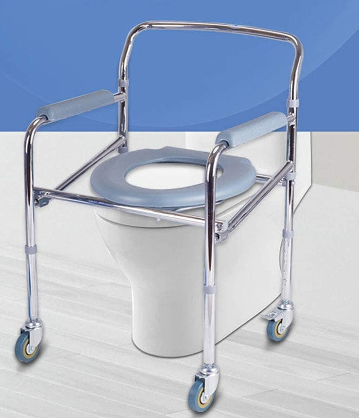 COMMODE MOBILE WITH WHEELS
