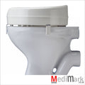 Toilet seat raiser molded