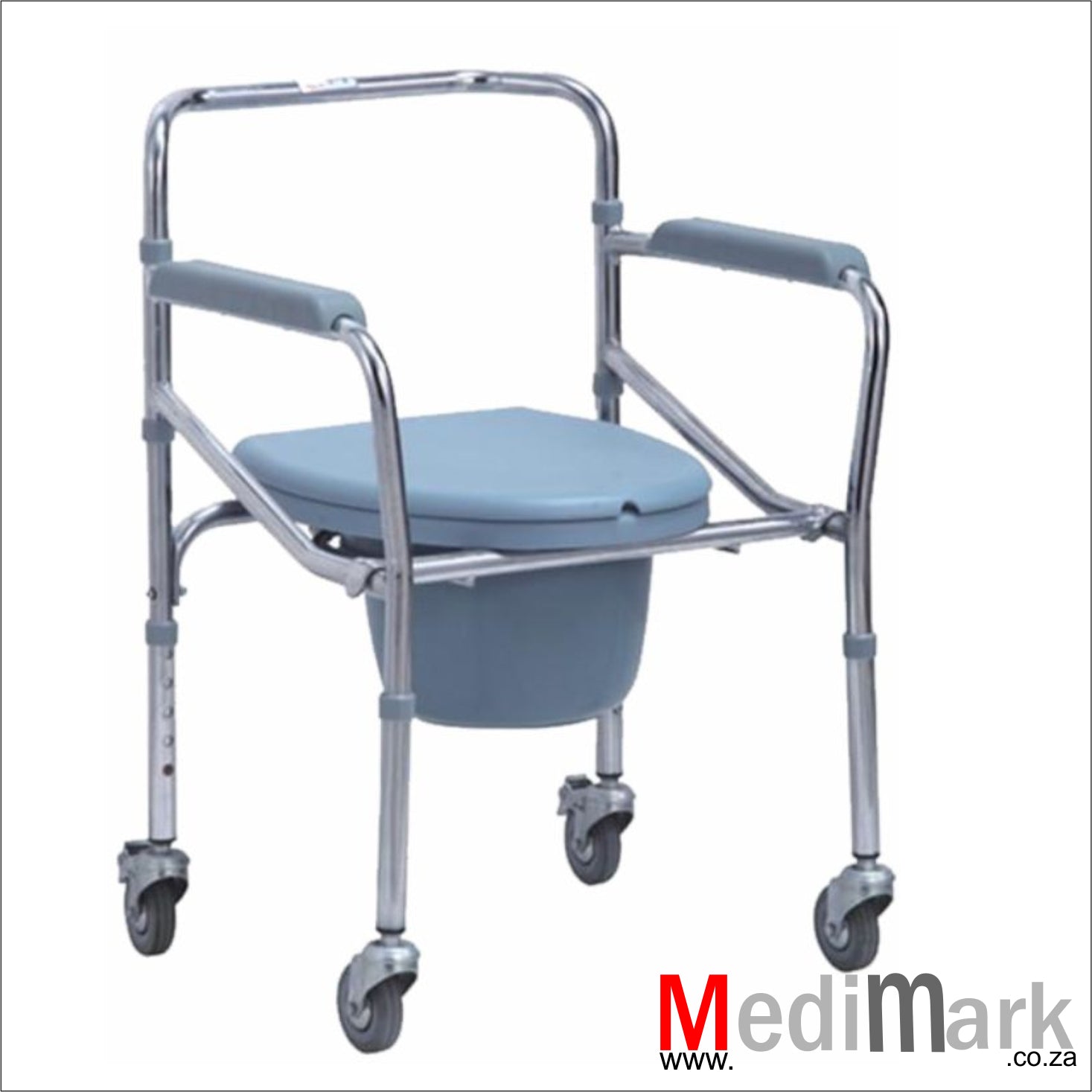 COMMODE MOBILE WITH WHEELS