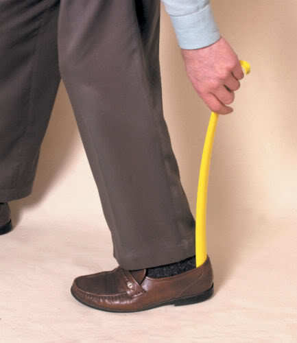 SHOE HORN LONG HANDLED
