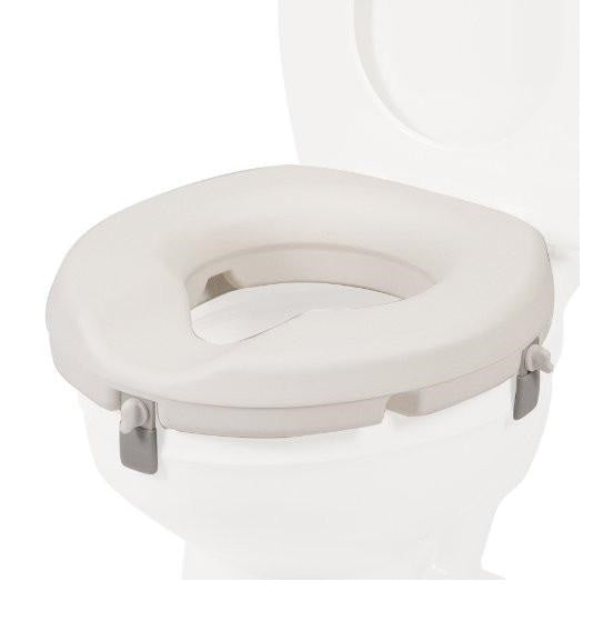 Toilet seat raiser molded